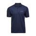 Luxury stretch polo, men Navy