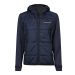 Hybrid stretch hooded jacket, women Navy