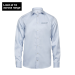 Luxury shirt stretch, men Light blue