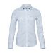 Luxury shirt stretch, women Light blue