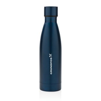 RCS Recycled Stainless Steel Thermo Bottle Blue