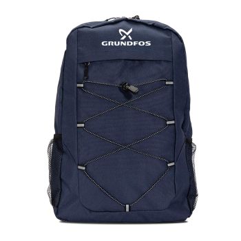 Backpack in 600D RPET-polyester, 100 pcs.