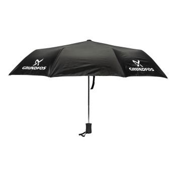 Handbag umbrella with four logos