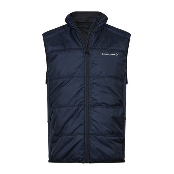 Hybrid stretch bodyvarmer, men Navy