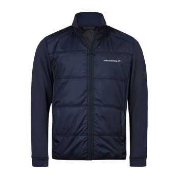 Hybrid stretch jacket, men  Navy