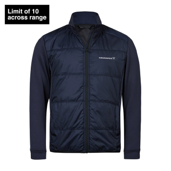 Hybrid stretch jacket, men  Navy
