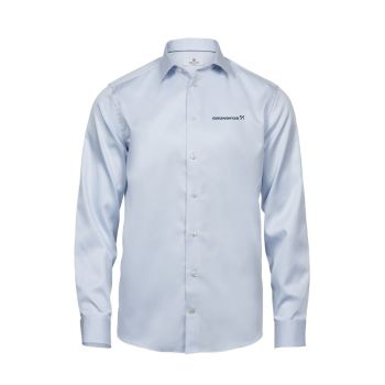 Luxury shirt stretch, men Light blue